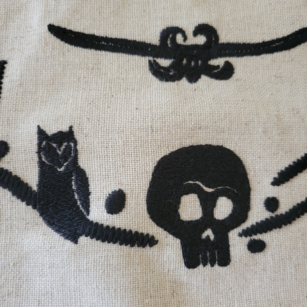 Threshold Halloween Raven Throw Pillow & Banner - Picture 11 of 16